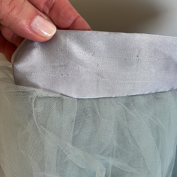 Mint Tulle midi skirt. - Picture 7 of 7